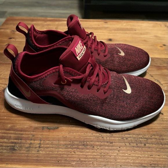 Nike Flex TR9 Training Shoes Womens 9.5 Team Red Athletic Gym Running Workout - Picture 4 of 9